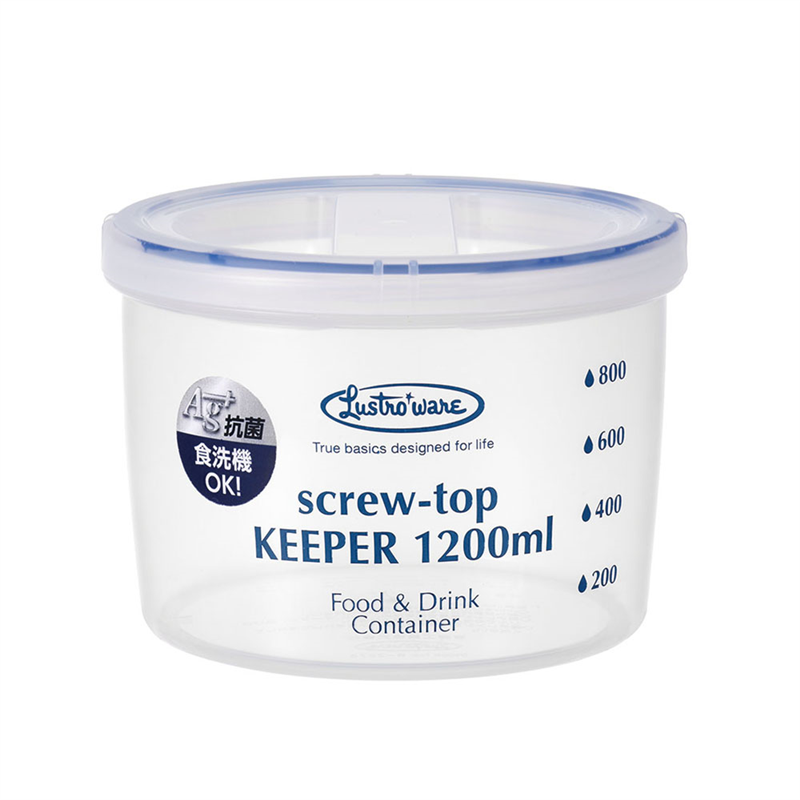 ラストロ　スクリュートップキーパー　浅型 B-2273KN　1200ml 1個（ご注文単位1個）【直送品】
