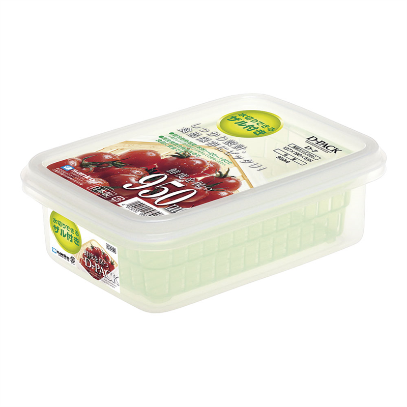 ザル付Dパック　グリーン D-7 1個（ご注文単位1個）【直送品】