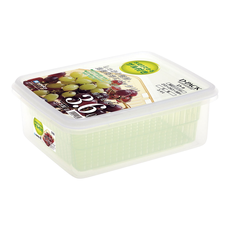 ザル付Dパック　グリーン D-9 1個（ご注文単位1個）【直送品】