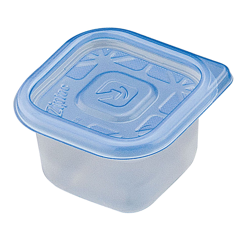 ジップロックコンテナー　正方形 130ml（4個入） 1個（ご注文単位1個）【直送品】