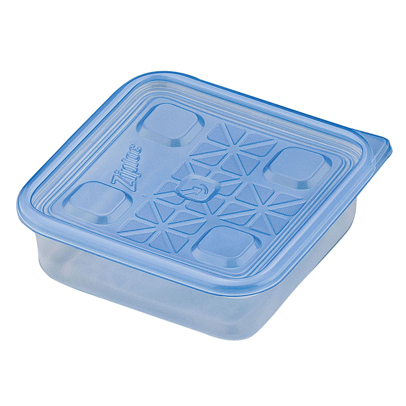 ジップロックコンテナー　正方形 700ml（2個入） 1個（ご注文単位1個）【直送品】