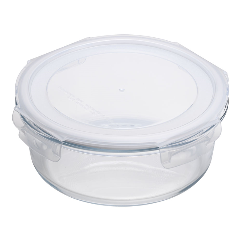 耐熱ガラス保存容器　丸形 4333　1300ml 1個（ご注文単位1個）【直送品】