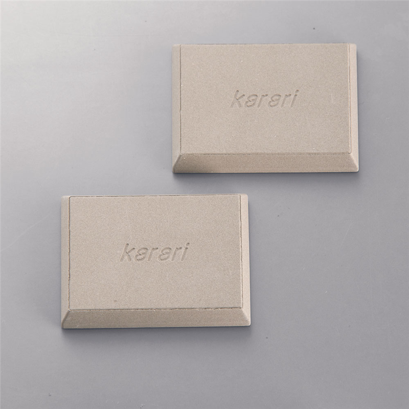 珪藻土ブロックレクタングル(2個入) HO1822 グレー 1袋(ご注文単位1袋)【直送品】