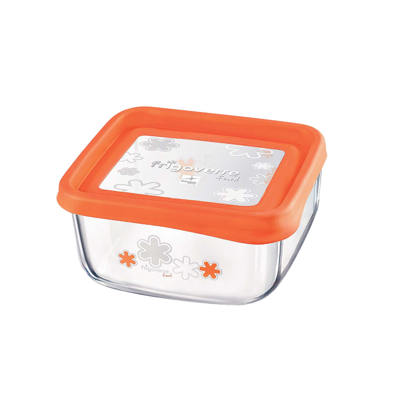 フリゴベール・ファン　スクエア　15cm 3.87870.MQ7オレンジ 1個（ご注文単位1個）【直送品】