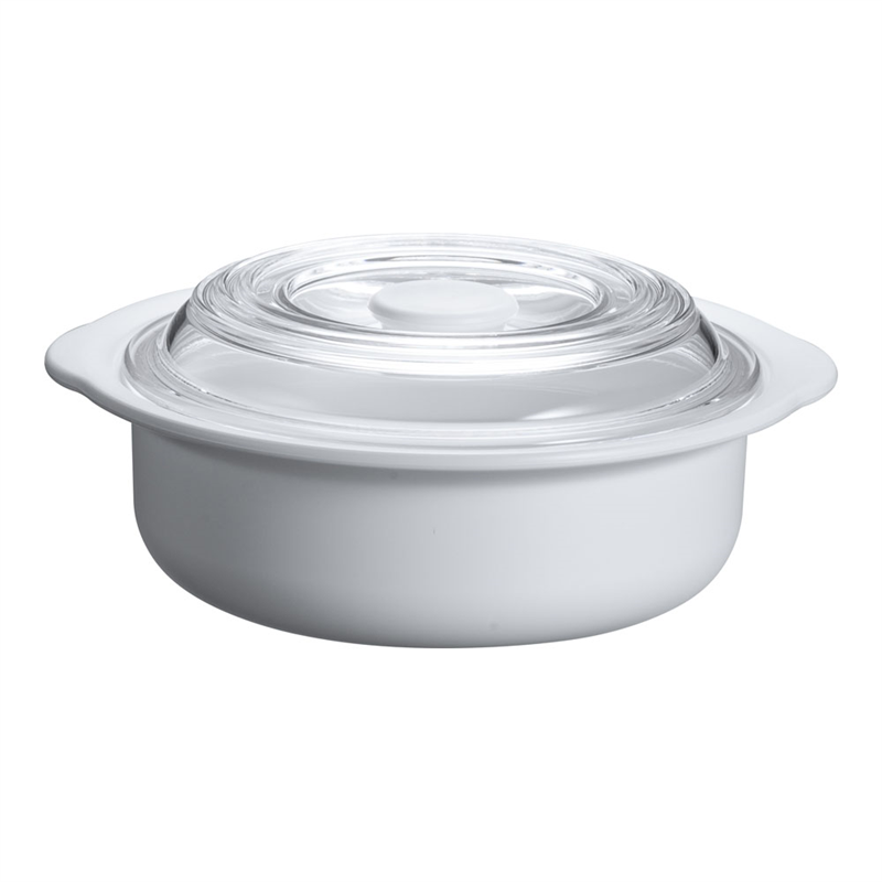 パルスレンジ容器　丸（ホワイト） PL-1201W 1箱（ご注文単位1箱）【直送品】