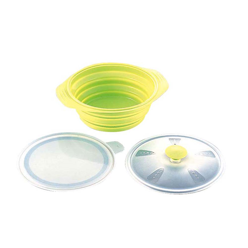 シリコン　おりたたみキャセロール グリーン 1箱（ご注文単位1箱）【直送品】