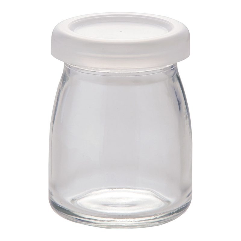 ミルクボトル　90cc　蓋付（5個入） GA001 1箱（ご注文単位1箱）【直送品】