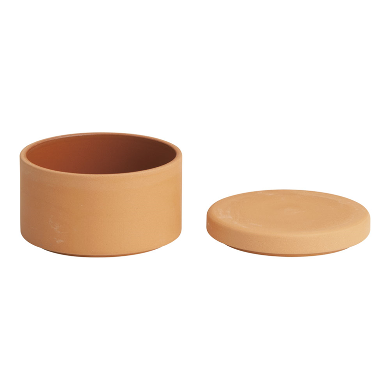 テラコッタ　切立容器L　蓋付  1箱（ご注文単位1箱）【直送品】