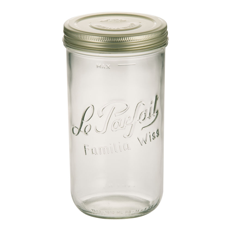 ル・パルフェ ガラスダブルキャップジャー 940432 1500cc 1個(ご注文単位1個)【直送品】