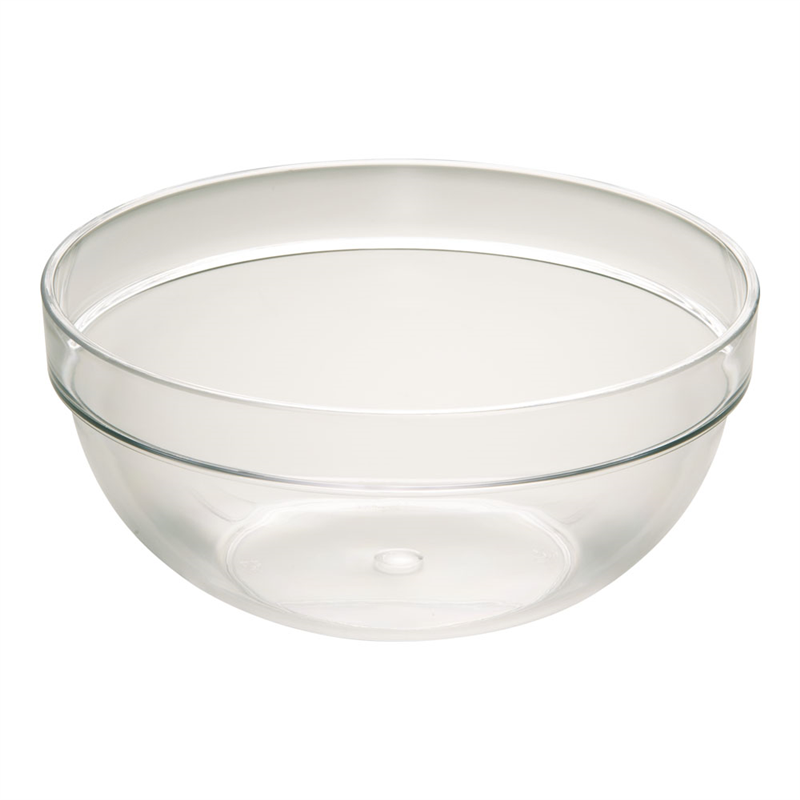 ポリカーボネイト　サラダボール 23cm 1袋（ご注文単位1袋）【直送品】