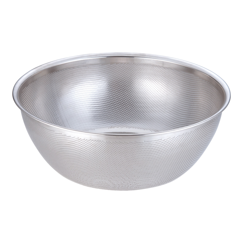 18-8 HACCPパンチング浅型ざる 50cm 1袋(ご注文単位1袋)【直送品】