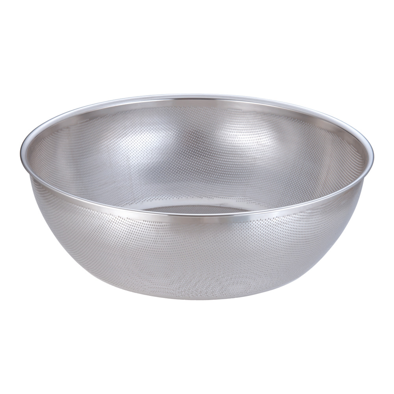 18-8 HACCPパンチング浅型ざる 60cm 1袋(ご注文単位1袋)【直送品】