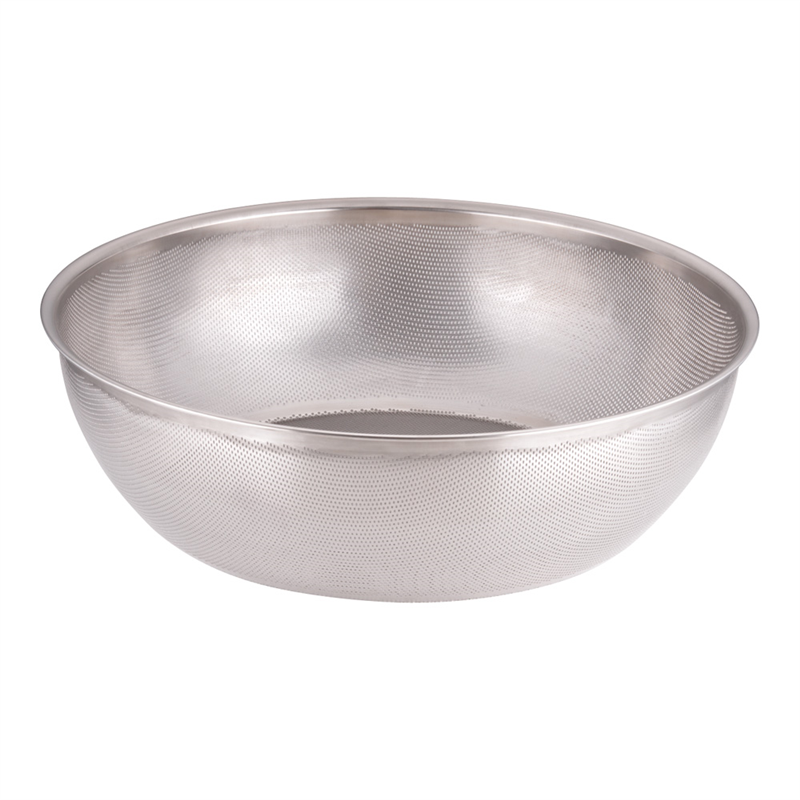 18-8 HACCPパンチング浅型ざる 65cm 1袋(ご注文単位1袋)【直送品】