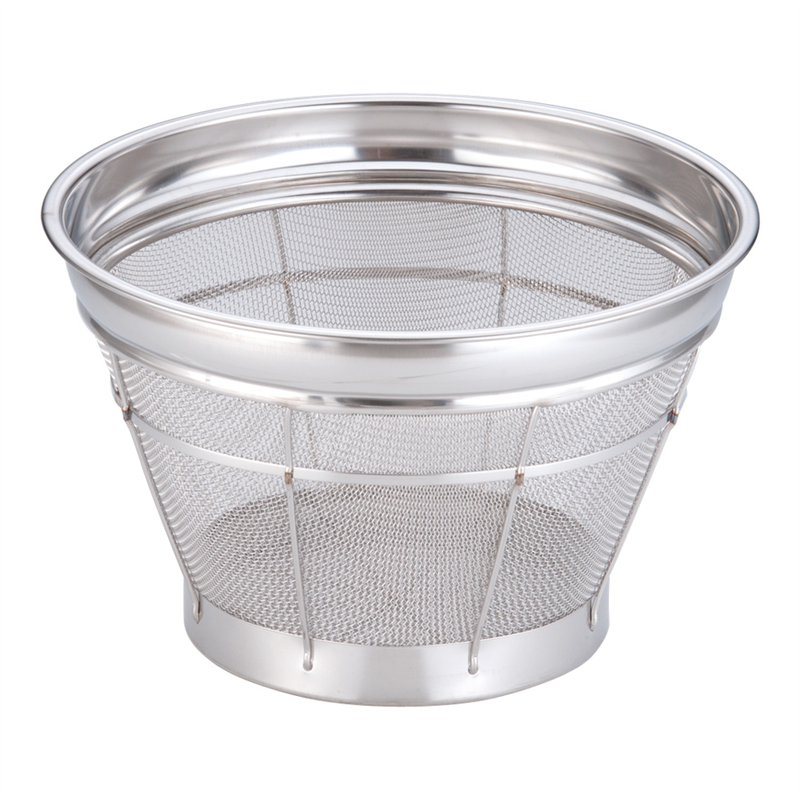 SA18-8深型米揚ざる 27.5cm（3升） 1袋（ご注文単位1袋）【直送品】