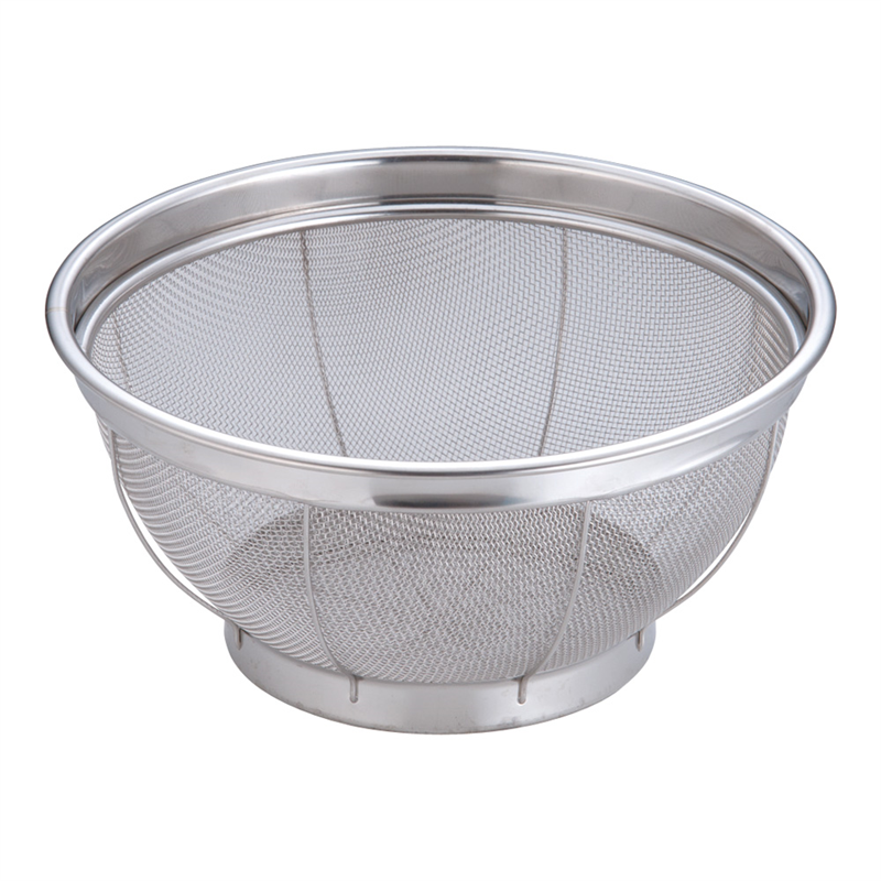 18-8　エコノミーざる 22.5cm 1袋（ご注文単位1袋）【直送品】