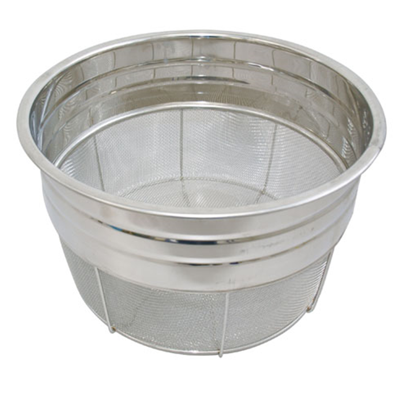 18-8寸胴型ざる（11メッシュ） 33cm　6升 1袋（ご注文単位1袋）【直送品】