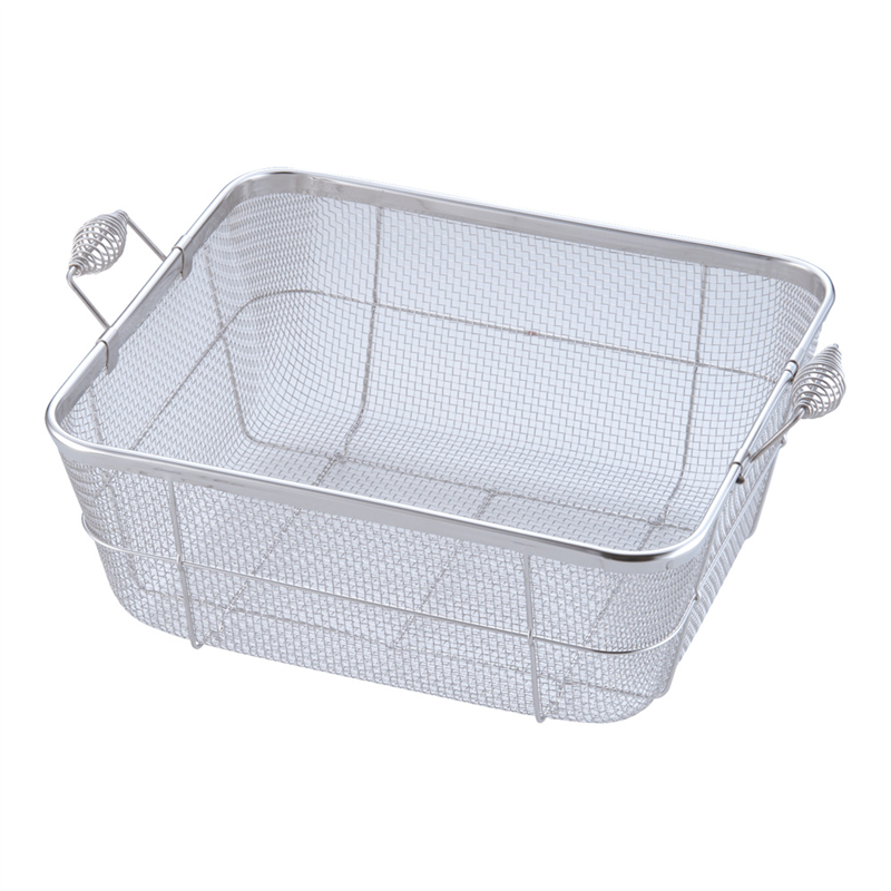 18-8クリーンバスケット A型 深型 大 1袋(ご注文単位1袋)【直送品】