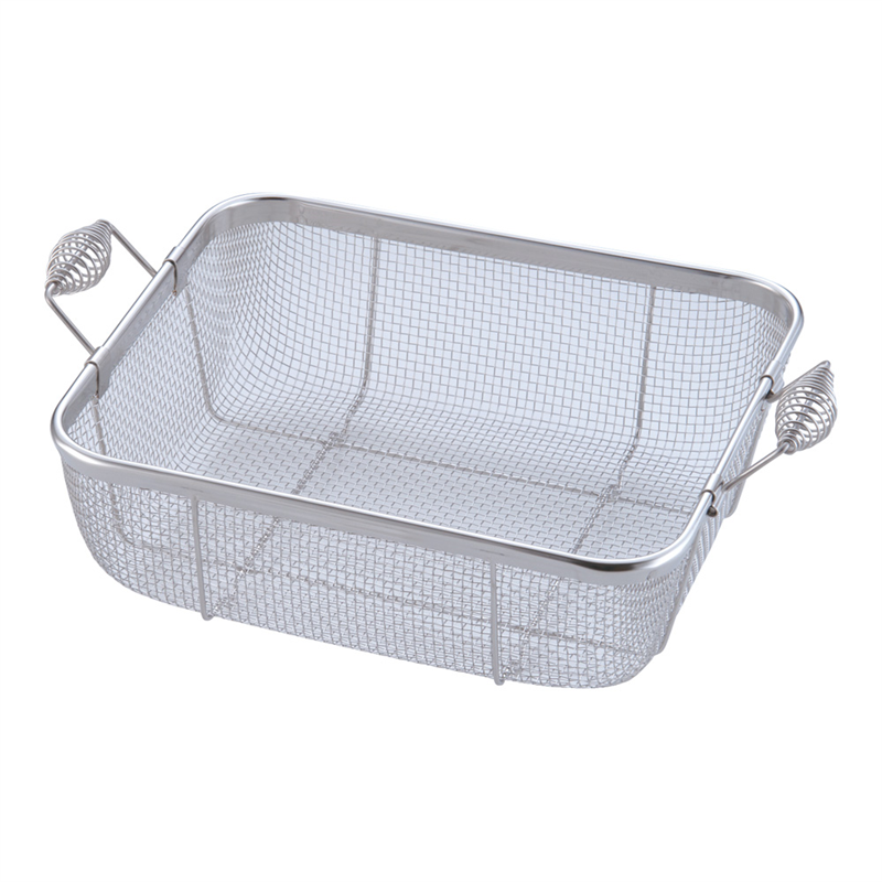 18-8クリーンバスケット A型 浅型 小 1袋(ご注文単位1袋)【直送品】