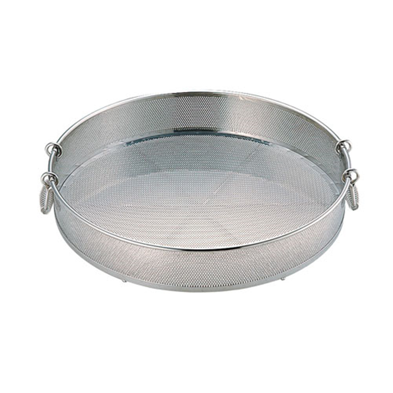 UK　18-8　パンチング　手付蒸しザル 60cm 1袋（ご注文単位1袋）【直送品】