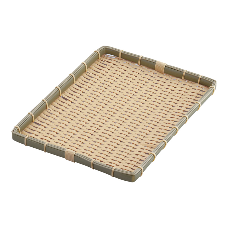 樹脂　身竹角長かご　浅 40号 1袋（ご注文単位1袋）【直送品】