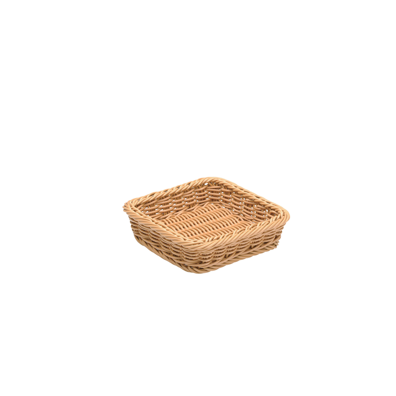 樹脂製太渕ディスプレイかご　正角 茶　91-026A 1個（ご注文単位1個）【直送品】