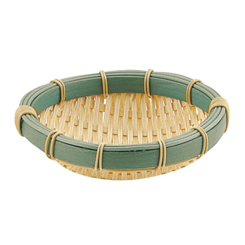 PP　竹　丸型　深ざる 15型　RB-150-BB 1袋（ご注文単位1袋）【直送品】