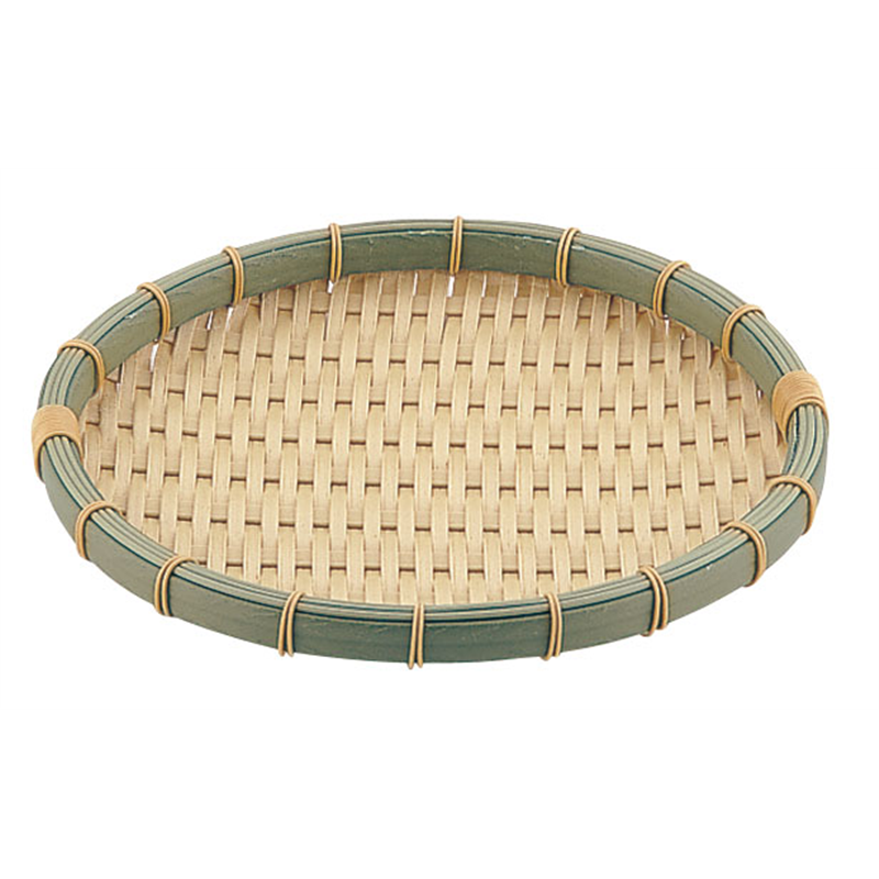 PP　竹　丸型　浅ざる 30型　RT-300-BB 1袋（ご注文単位1袋）【直送品】