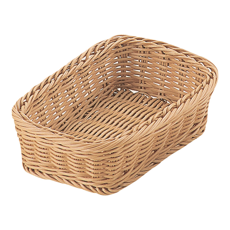 PP角型バスケット　アイボリー 18型　RE-303-IV 1袋（ご注文単位1袋）【直送品】