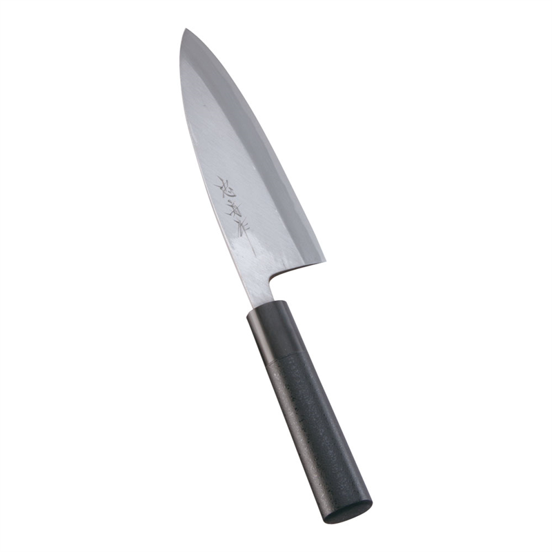 歌舞伎調和庖丁　忠舟　出刃 16.5cm　黒石目 1箱（ご注文単位1箱）【直送品】