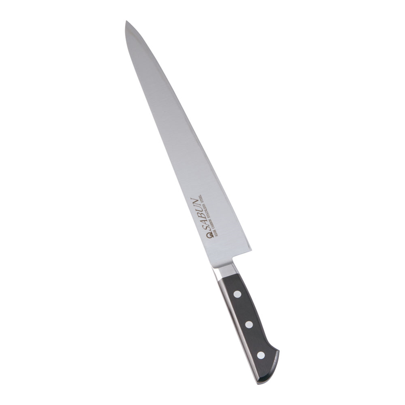 SA SABUN ステンレス鋼 筋引 27cm 1箱(ご注文単位1箱)【直送品】