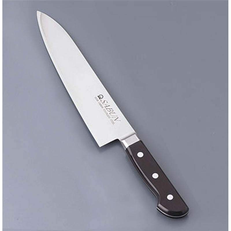 SABUNステンレス鋼　牛刀　左利き用 21cm 1箱（ご注文単位1箱）【直送品】