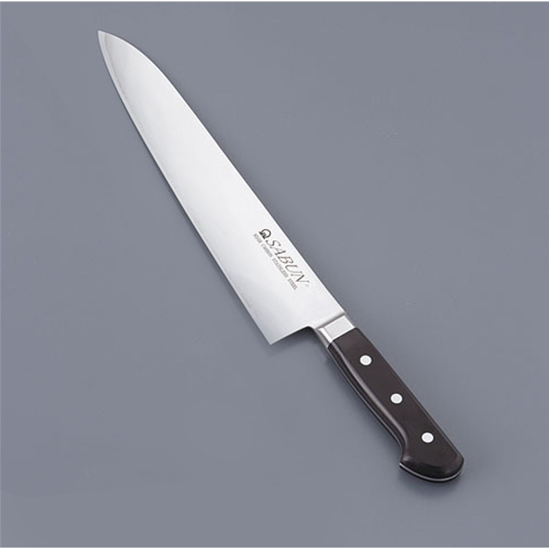 SABUNステンレス鋼　牛刀　左利き用 27cm 1箱（ご注文単位1箱）【直送品】