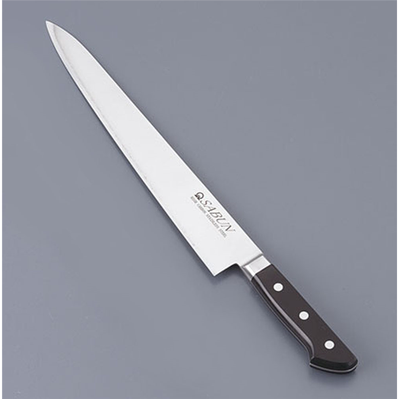 SABUNステンレス鋼　筋引　左利き用 27cm 1箱（ご注文単位1箱）【直送品】