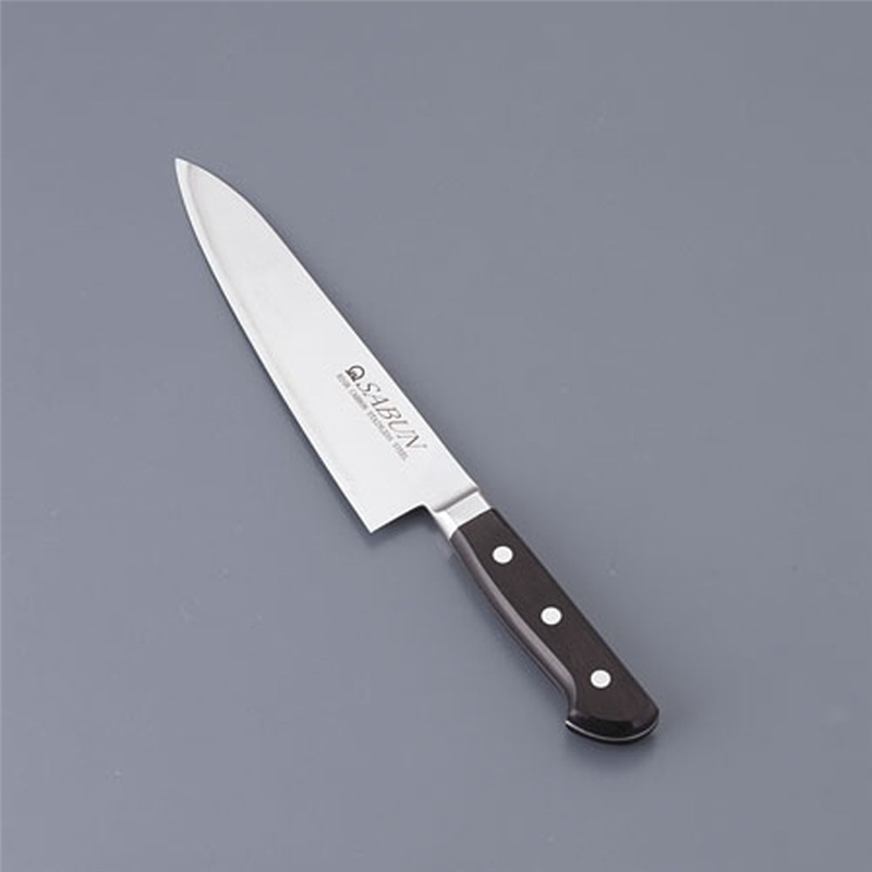 SABUNステンレス鋼 三徳庖丁 左利き用 18cm 1箱(ご注文単位1箱)【直送品】