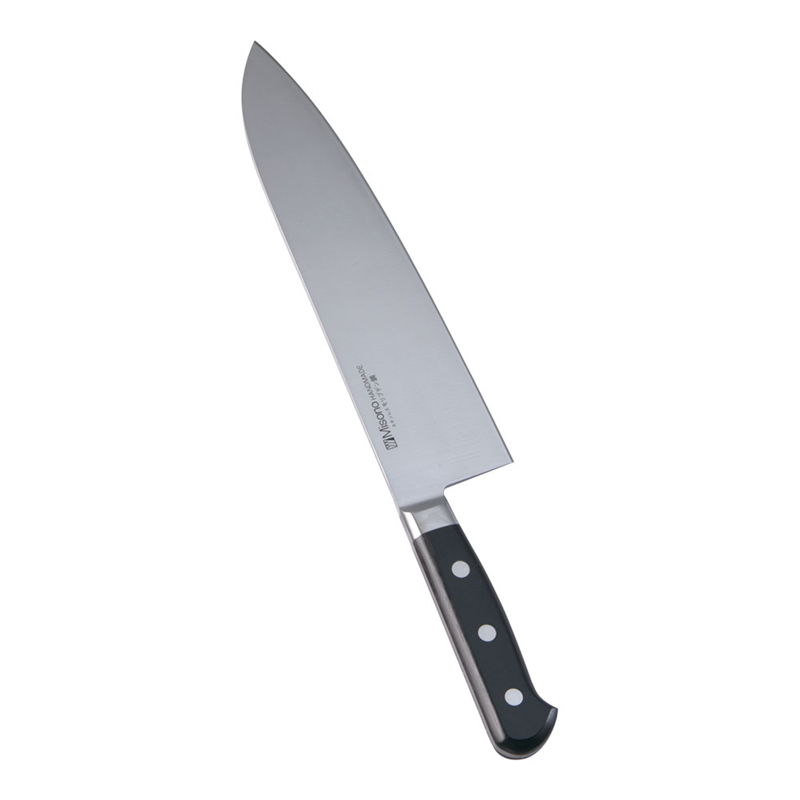 ミソノモリブデン鋼　洋出刃　№552 24cm 1箱（ご注文単位1箱）【直送品】