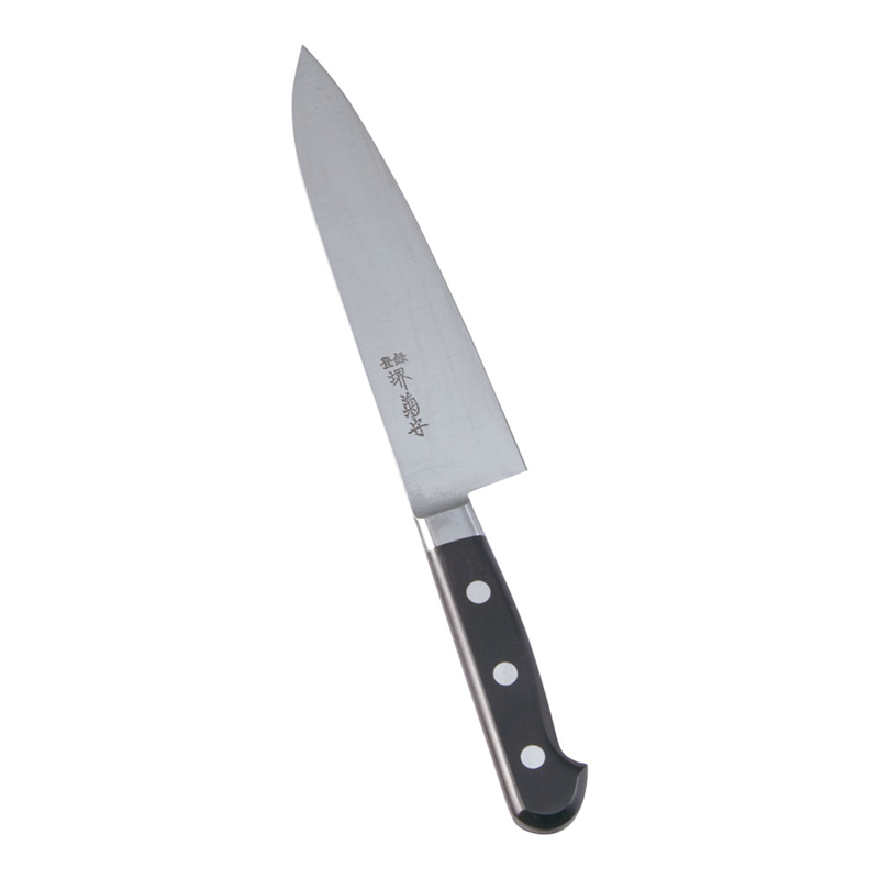 堺菊守日本鋼(口金付)牛刀 18cm 1箱(ご注文単位1箱)【直送品】