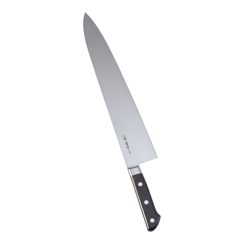 堺菊守日本鋼(口金付)牛刀 36cm 1箱(ご注文単位1箱)【直送品】