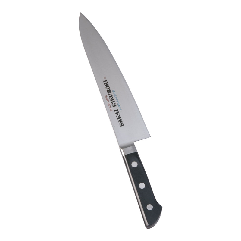 堺菊守SKKバナジウム鋼 牛刀 21cm 1箱(ご注文単位1箱)【直送品】