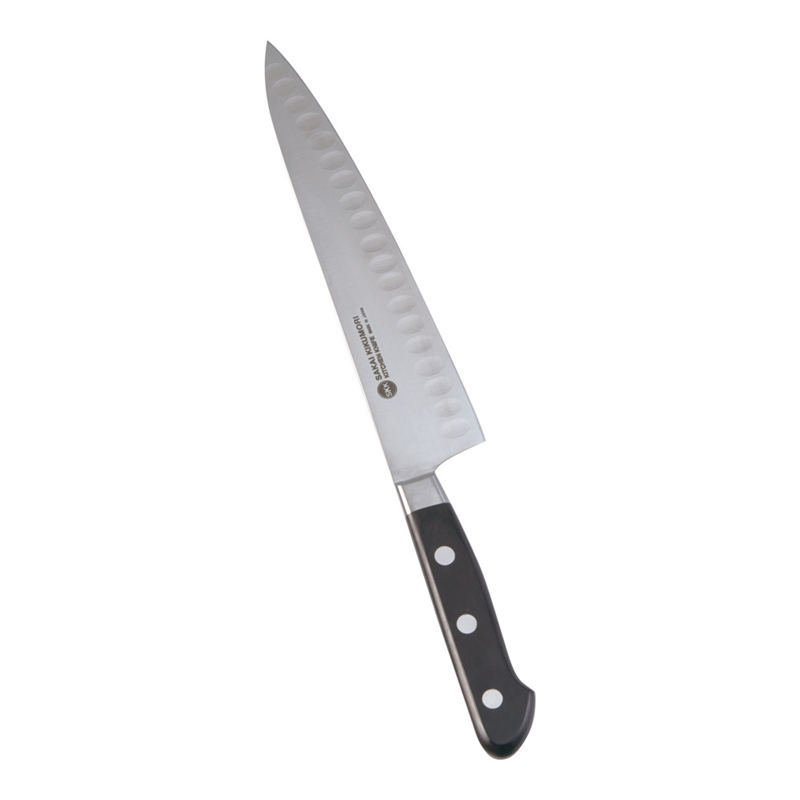 堺 菊守 特殊ステンレス鋼 牛刀サーモン 21cm 1箱(ご注文単位1箱)【直送品】