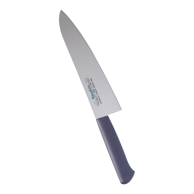 正広作 プラ柄MV鋼 牛刀(両刃) 13911 21cm 1箱(ご注文単位1箱)【直送品】