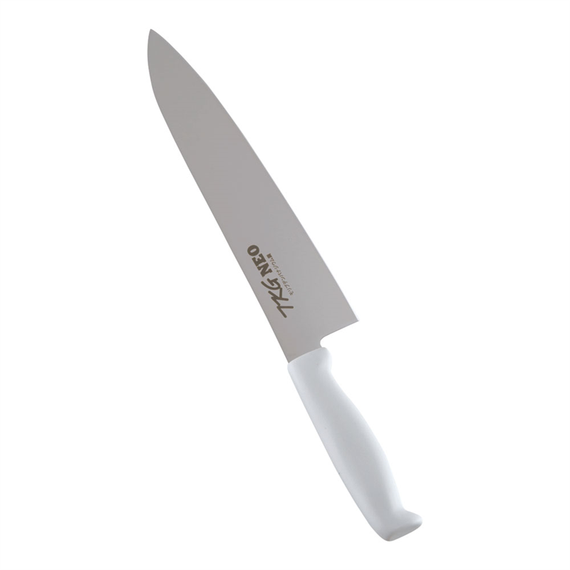 TKG-NEO(ネオ)カラー 牛刀 24cm ホワイト 1箱(ご注文単位1箱)【直送品】