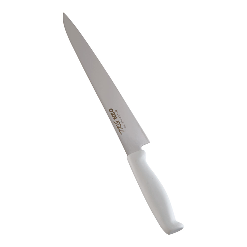 TKG-NEO(ネオ)カラー 筋引 24cm ホワイト 1箱(ご注文単位1箱)【直送品】