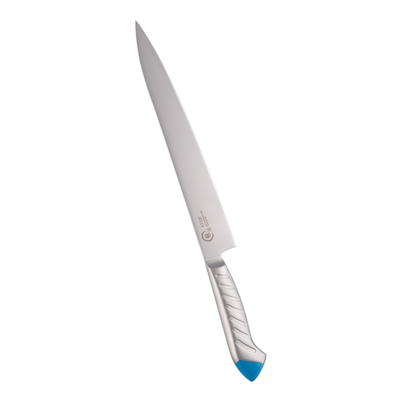 龍治 ステンカラー 筋引 27cm ブルー 1箱(ご注文単位1箱)【直送品】