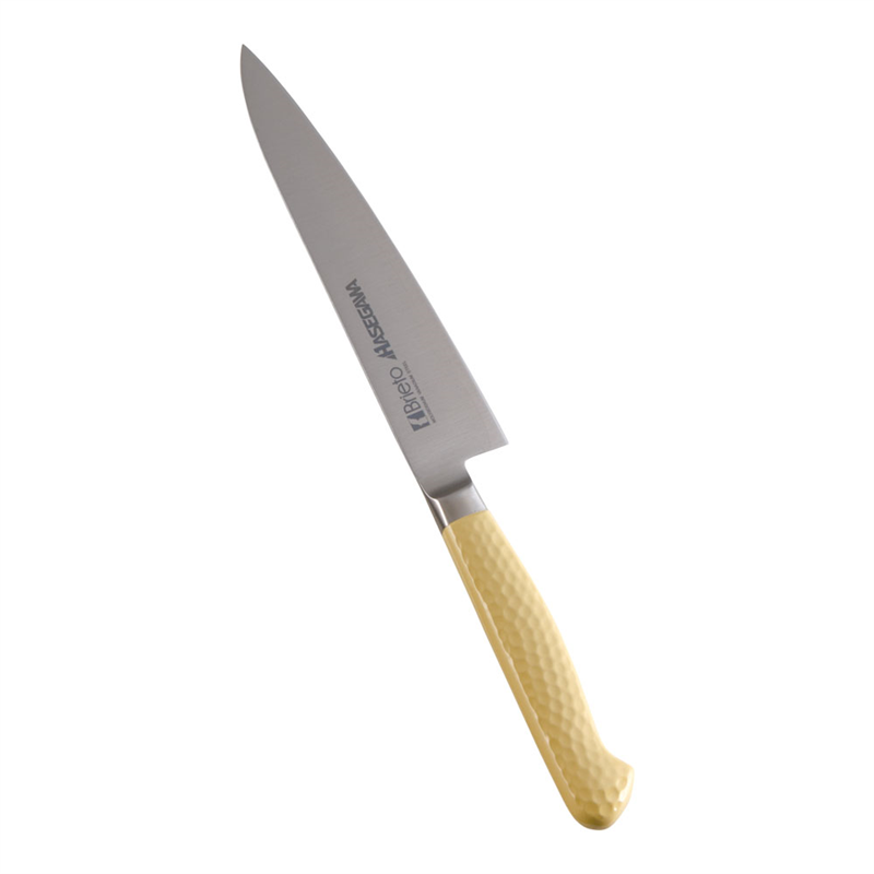 >抗菌カラー庖丁 ペティーナイフ 15cm MPK-150 イエロー 1箱(ご注文単位1箱)【直送品】