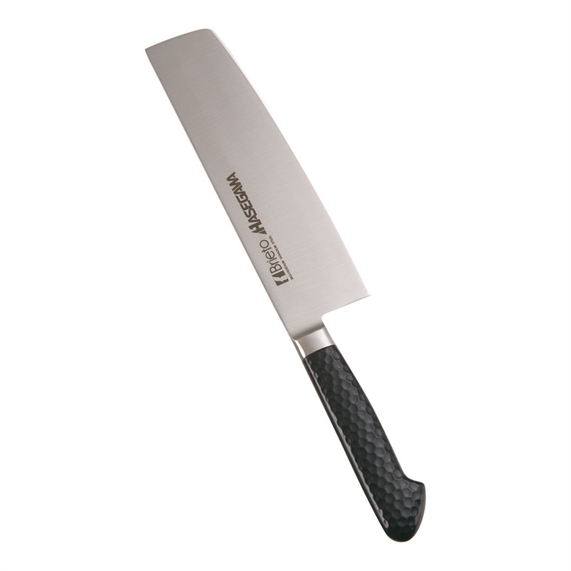 >抗菌カラー庖丁 菜切 18cm MNK-180 ブラック 1箱(ご注文単位1箱)【直送品】