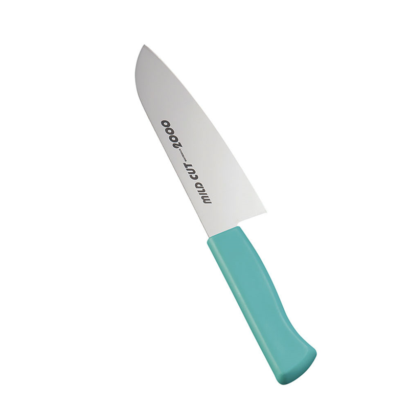 マイルドカット2000抗菌カラー牛刀庖丁 21cm MCG-G グリーン 1袋(ご注文単位1袋)【直送品】