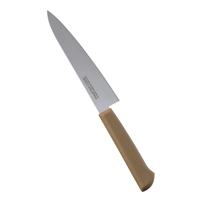 マスターコック抗菌カラー庖丁ペティナイフ MCPK-150 ブラウン 1箱(ご注文単位1箱)【直送品】