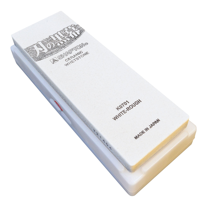 シャプトン セラミック砥石 刃の黒幕 #120荒砥石 ホワイト 1箱(ご注文単位1箱)【直送品】
