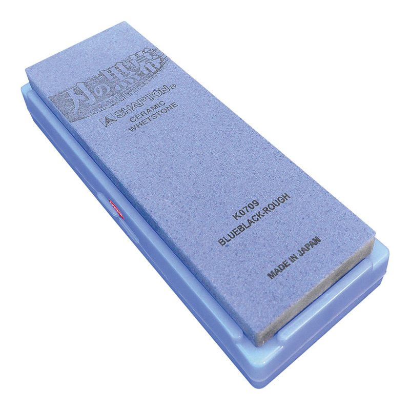 シャプトン セラミック砥石 刃の黒幕 #320荒砥石 ブルーブラック 1箱(ご注文単位1箱)【直送品】