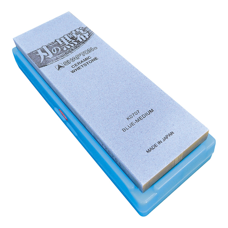 シャプトン セラミック砥石 刃の黒幕 #1500中砥石 ブルー 1箱(ご注文単位1箱)【直送品】